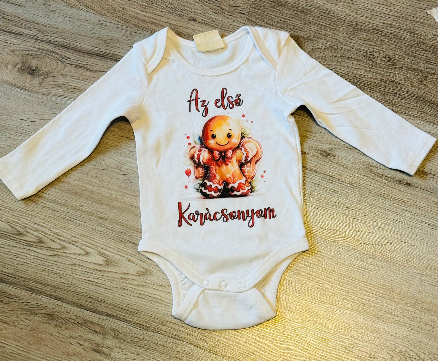 Első Karàcsonyom body Mézi