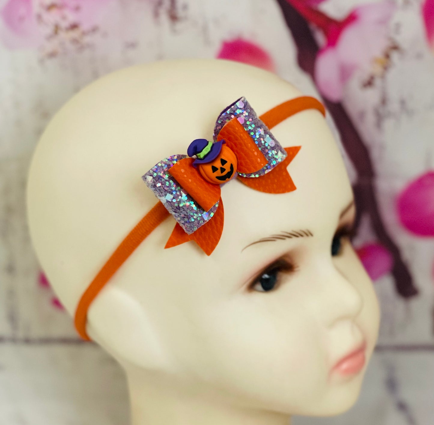 Halloween baba, kisgyermek fejpánt