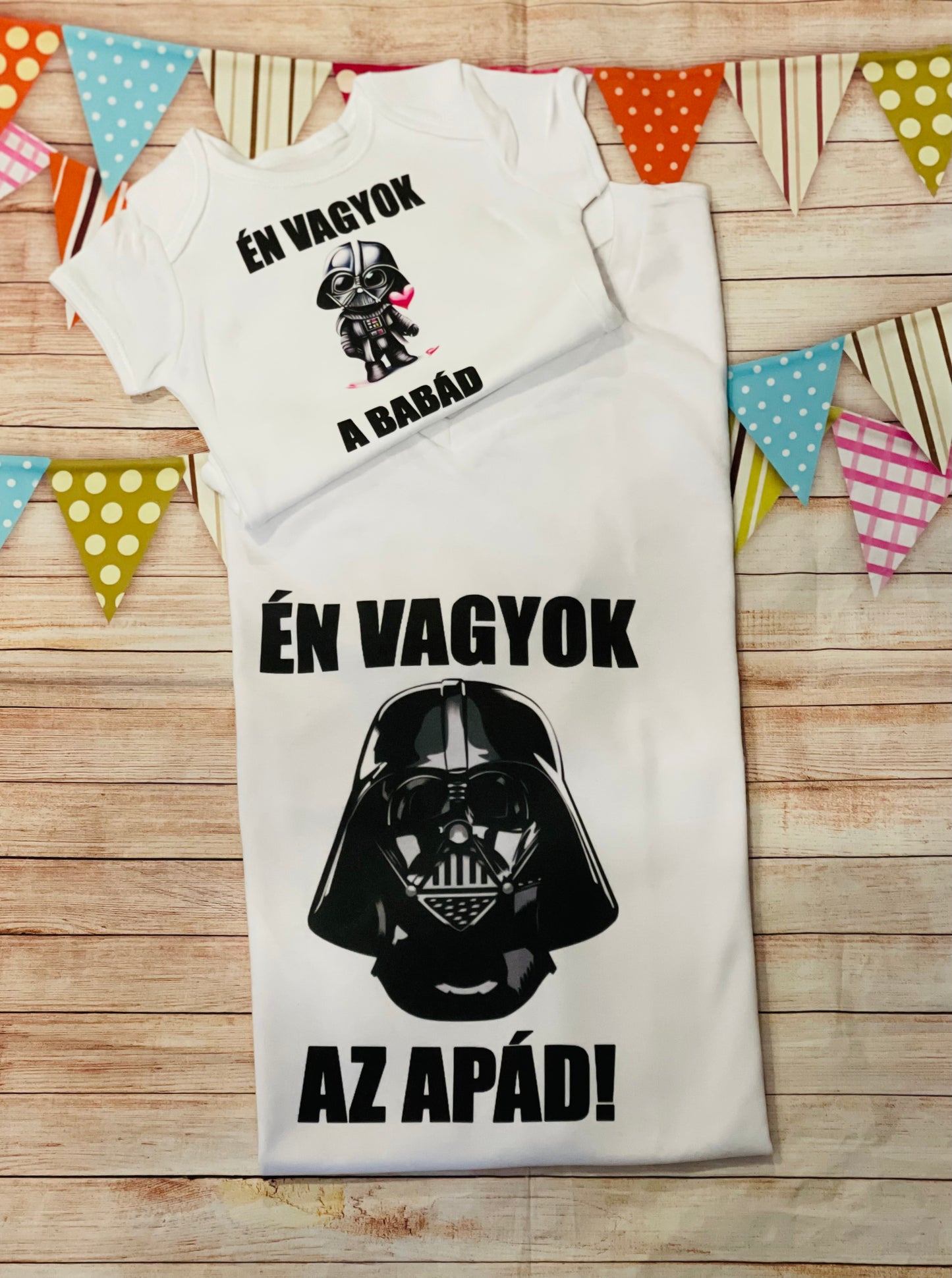 Apa+Baba polò és body szett